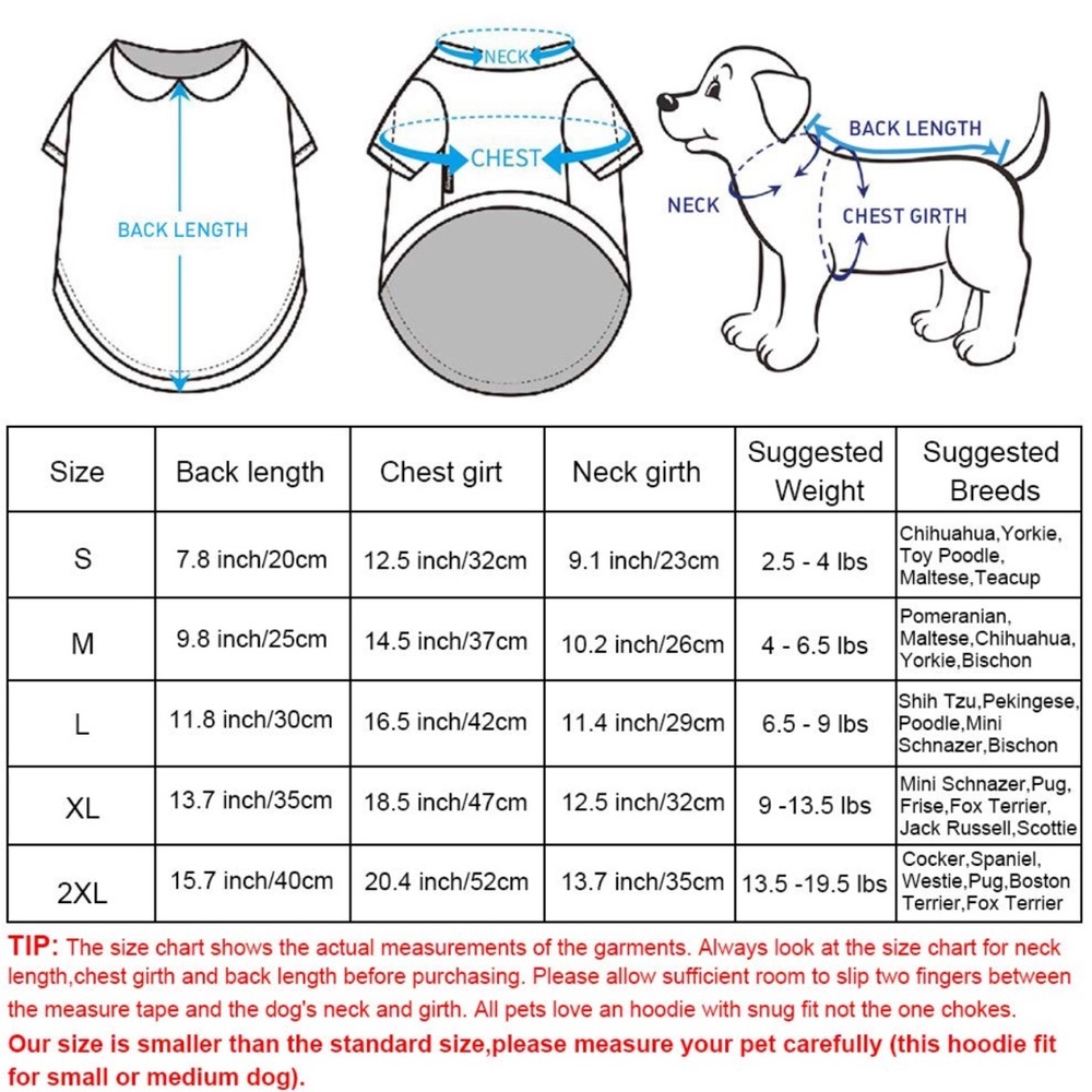 Dog Sweatshirt Hoodie NWT - Picture 8 of 8